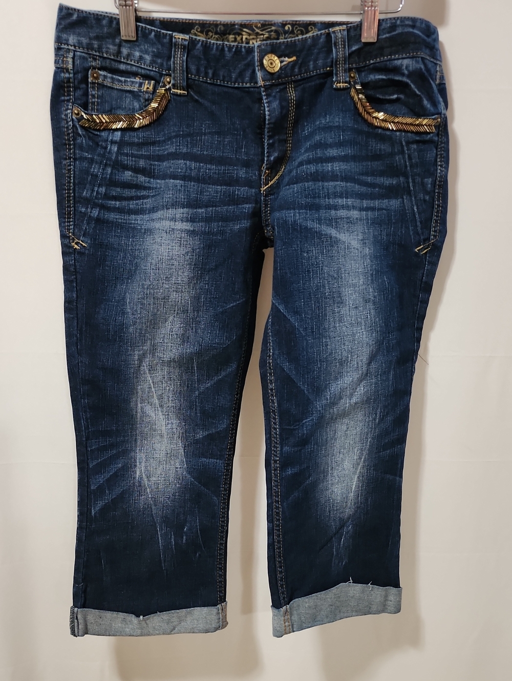 Express Ladiea Denim Capris